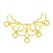 Stampa intercalare mm. 27x20 dorato con oro fino x1|raw }}