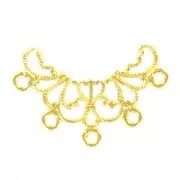 Stampa intercalare mm. 27x20 dorato con oro fino x1