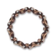 Cerchio filigrana mm. 16 rame antico x1|raw }}