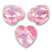 Cuore PureCrystal 6228 mm. 14,4x14 Light Rose AB x1|raw }}