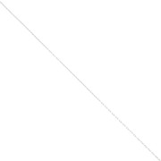 Catena fine maglia Rettangolo 0.45 mm - Acciao inossidabile 316L x1m