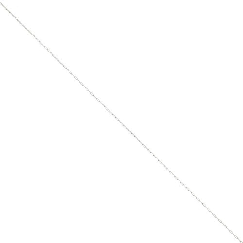 Catena fine maglia Rettangolo 0.45 mm - Acciao inossidabile 316L x1m