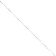 Catena fine maglia Rettangolo 0.45 mm - Acciao inossidabile 316L x1m