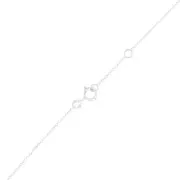 Girocollo catena maglia Forzatina per distanziatore - Argento 925 x41cm