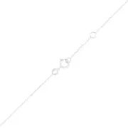 Braccialetto maglia Forzatina per distanziatore - Argento 925 x18 cm