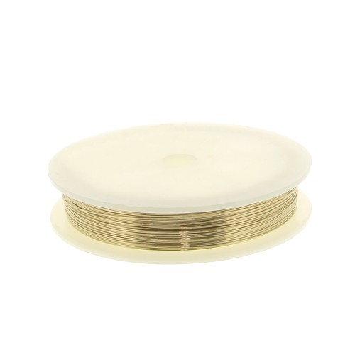 Filo semi duro mm. 0.5 di Gold filled x20 m