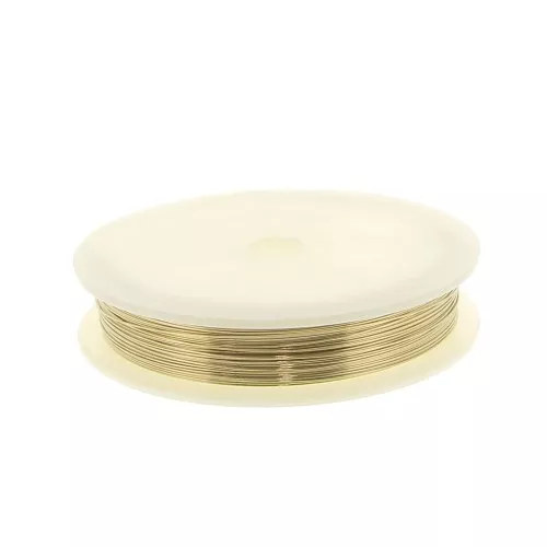 Filo semi duro mm. 0.5 di Gold filled x20 m