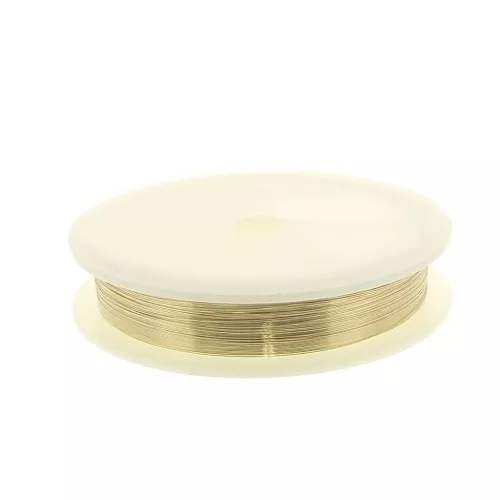 Filo semi duro mm 0.3 di Gold filled x20m