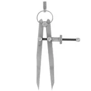 Compasso dritto di serraggio rapido per gioielliere 14 cm x1