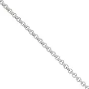 Catena maglia Jaseron 2.3 mm -Maglie chiuse in Acciaio inossidabile 316L x1m