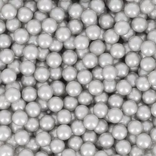 Perle rotonde senza foro - mini palline PureCrystal -5809 3 mm Light Grey Pear x25