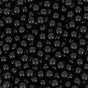 Perle rotonde senza foro - mini palline PureCrystal -5809 3 mm Mystic Black Pear x25