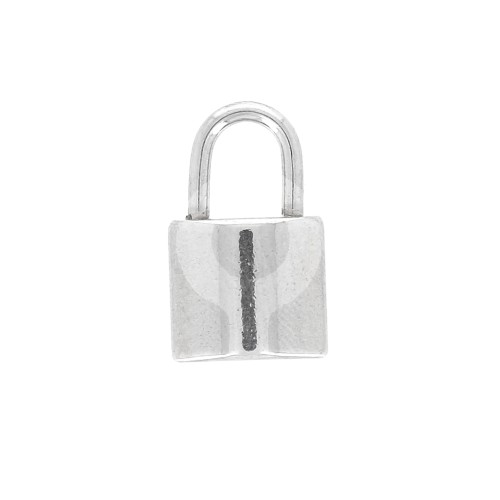 Ciondolo lucchetto 16x10 mm - Acciaio inossidabile x1
