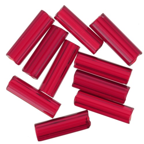 Perla Preciosa, tubi 6,5x2 mm, Siam, 20 g