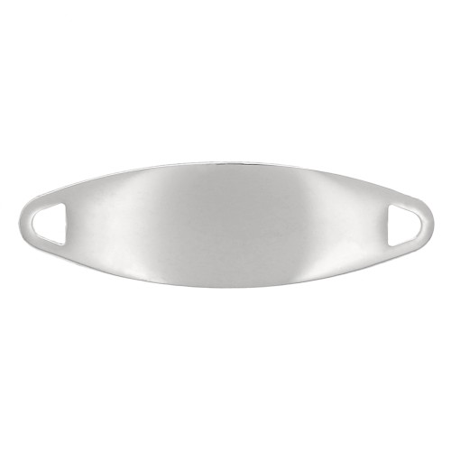 Distanziatore per bracciale da incidere 30x9 mm- Acciaio inossidabile x1