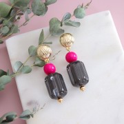 Perla in resina Opaca 12 mm Nero x1