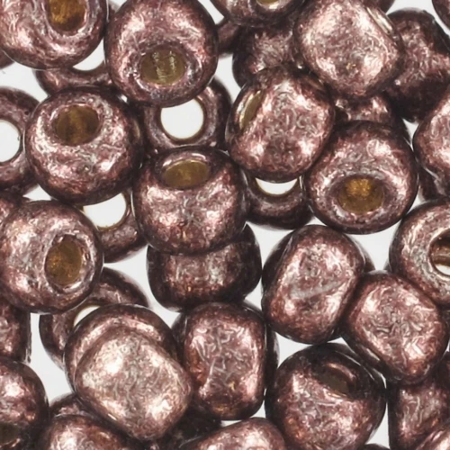 Rocaille Miyuki Duracoat 6/0 4213 - Galvanized Dark Mauve