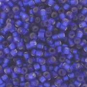 Miyuki Delica 11/0 DB0696 - Dyed Semi Mat S/L Dark Blue Violet x8g