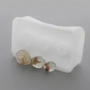 Stampo in silicone per realizzare 3 pere de 15-19-23 mm in resina