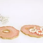 Stampo in silicone - forma geode évidé - 130x130 mm per resina x1