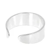 Anello largo 8mm senza anellino Argento 925 x1