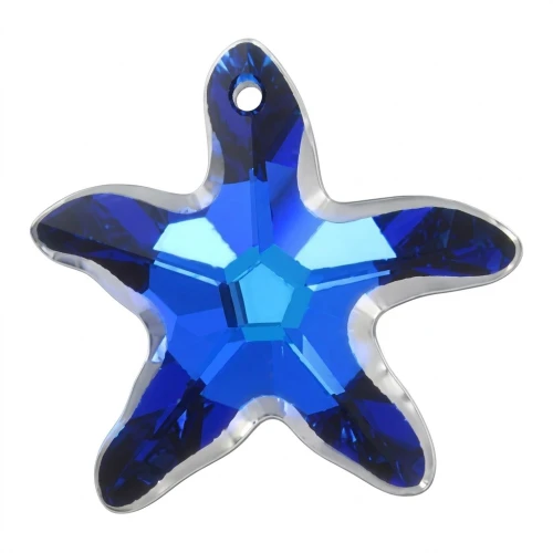 PureCrystal Starfish 6721 16 mm - Cristallo blu Bermuda x1
