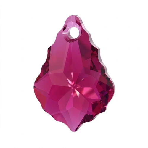 Goccia Barocca PureCrystal mm. 16x11 Ruby x1