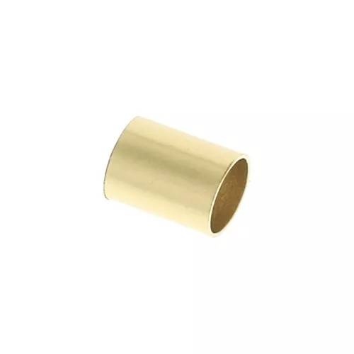 Perle tubi 4x3 mm in Gold filled x10