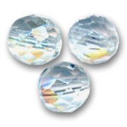 Sfaccettate mm 12 Crystal AB x5|raw }}