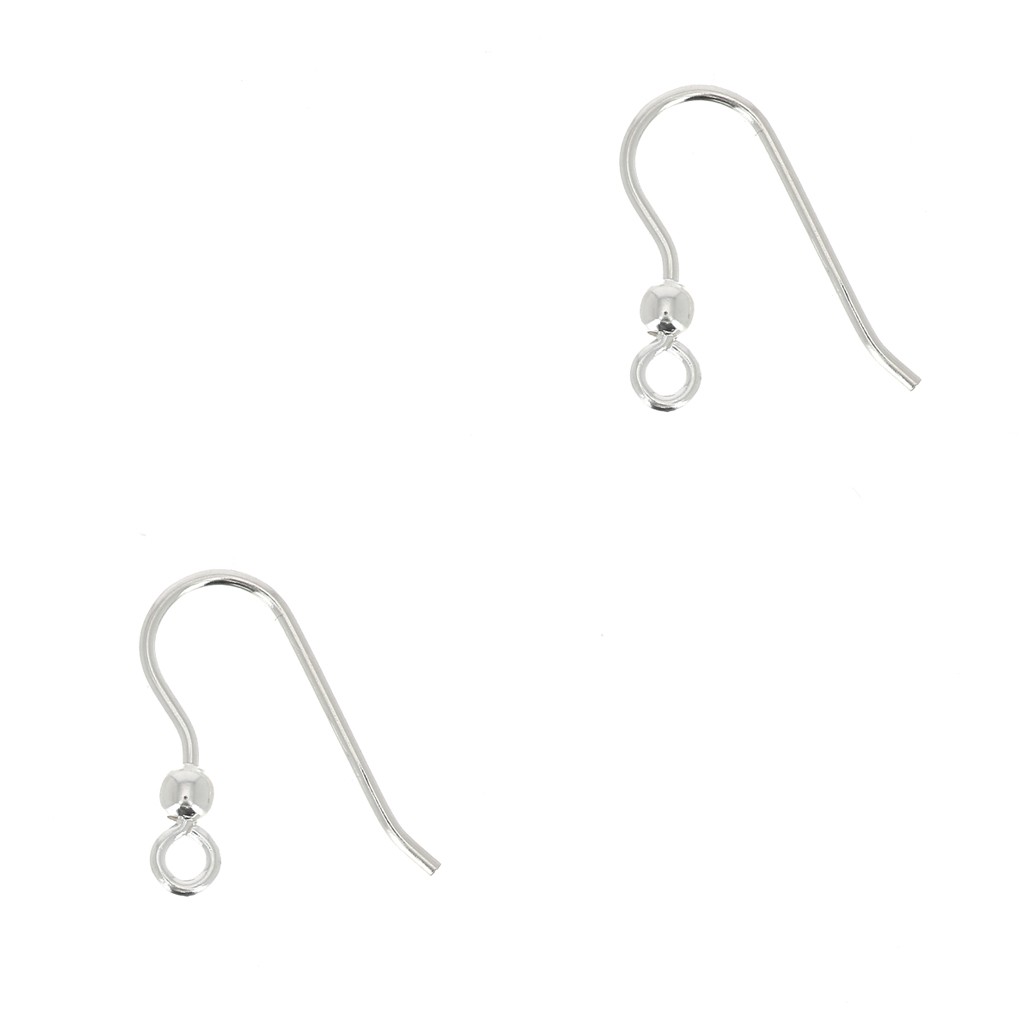 NKlaus Orecchini A Pallina In Argento 925 – 4mm, Perno Con Chiusura A Farfalla, Gioielli Classici Da Donna (Coppia)
