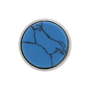 Castone senza anelli per cabochon 8 mm - Argento 925 x1