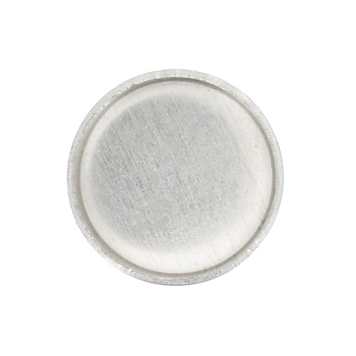 Castone senza anelli per cabochon 10 mm - Argento 925 x1