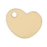 Zecchino cuore 7x8 mm - Gold filled x1|raw }}