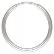 Orecchini cerchio 14 mm in Argento 925 x2