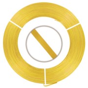 Filo di Alluminio piatto mm. 5 Dorato x m. 10|raw }}