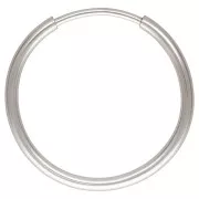 Orecchini cerchio 16mm in Argento 925 x2