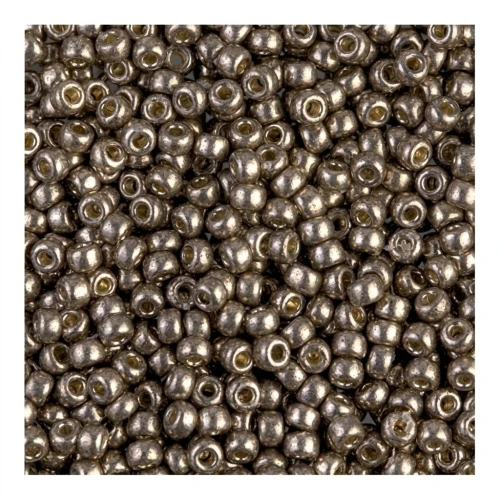 Rocaille Miyuki Duracoat 11/0 4222 - Galvanized Pewter