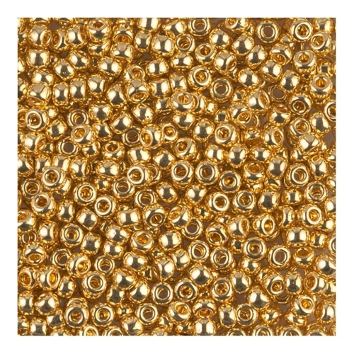 Rocaille Miyuki 11/0 191 - 24kt Gold Plated x5g