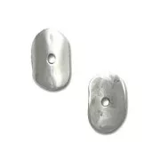 Coppetta mm. 16x11 Placcatura argento antico x1