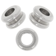 Perla a foro largo 5x7 mm - acciaio inossidabile 304 x1|raw }}
