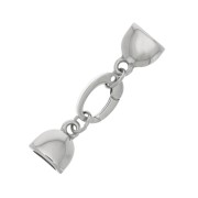 Chiusura moschettone con foro 15 mm per cordone 7 mm - Acciaio inossidabile x1|raw }}