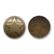 Hotfix in metallo mm. 6 bronzo x100