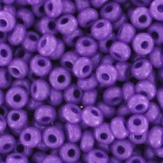 Perla Preciosa 11/0 da 2 mm - Viola opaco x 20 g
