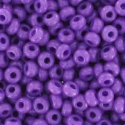 Perla Preciosa 11/0 da 2 mm - Viola opaco x 20 g