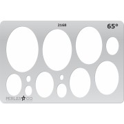 Modello rigido per pasta polimerica 152x100 mm Ovali 65° x1