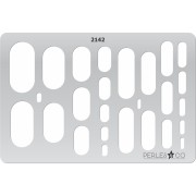 Modello rigido per pasta polimerica 152x100 mm Rettangoli arrotondati x1|raw }}