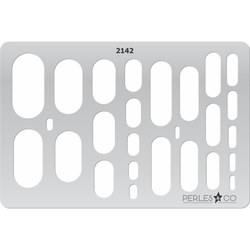 Modello rigido per pasta polimerica 152x100 mm Rettangoli arrotondati x1