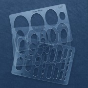 Modello rigido per pasta polimerica 152x100 mm Rettangoli arrotondati x1