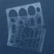 Modello rigido per pasta polimerica 152x100 mm Rettangoli arrotondati x1