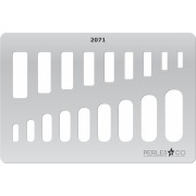 Modello rigido per pasta polimerica 152x100 mm Rettangoli x1